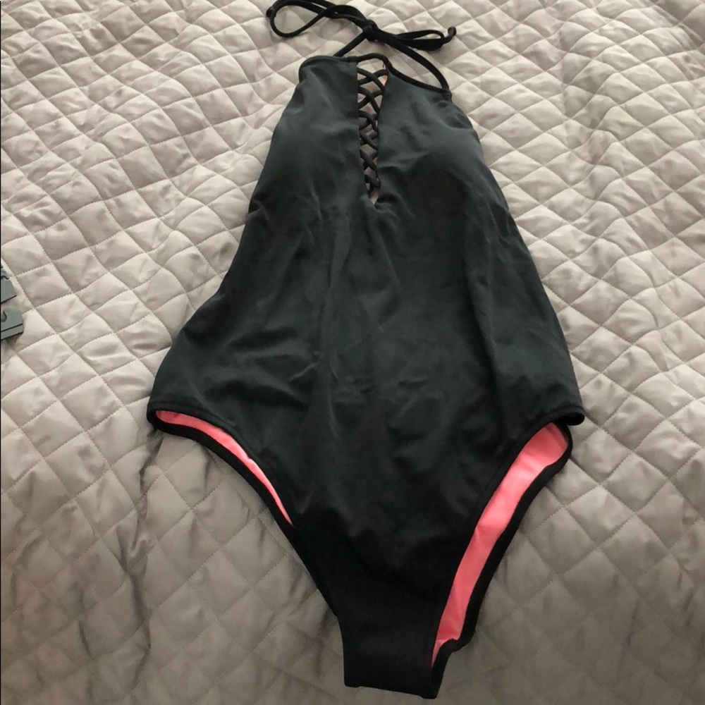 One piece bathing suit